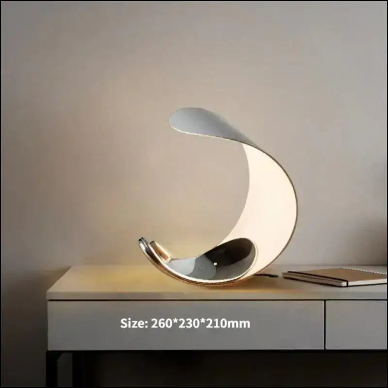LED Moon Table Lamp - Luxury Bedroom Night Light USB Reading with Clip for Living Room Atmosphere