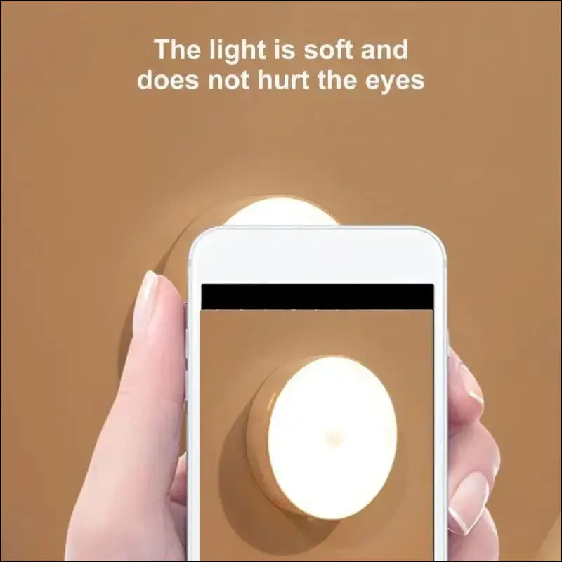 LED Smart Human Body Sensor Night Lamp | Emergency Automatic Lighting with USB Charging & Wireless Magnetic Suction