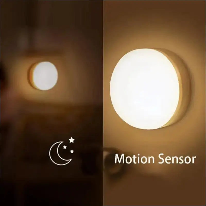 LED Smart Human Body Sensor Night Lamp | Emergency Automatic Lighting with USB Charging & Wireless Magnetic Suction