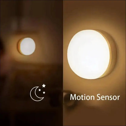 LED Smart Human Body Sensor Night Lamp | Emergency Automatic Lighting with USB Charging & Wireless Magnetic Suction