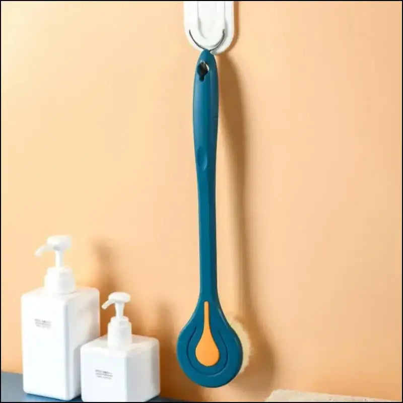 Long Handle Bath Brush - Soft Hair Shower Back Scrubber Body Massage & Mud Cleaner for Bathing