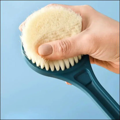 Long Handle Bath Brush - Soft Hair Shower Back Scrubber Body Massage & Mud Cleaner for Bathing