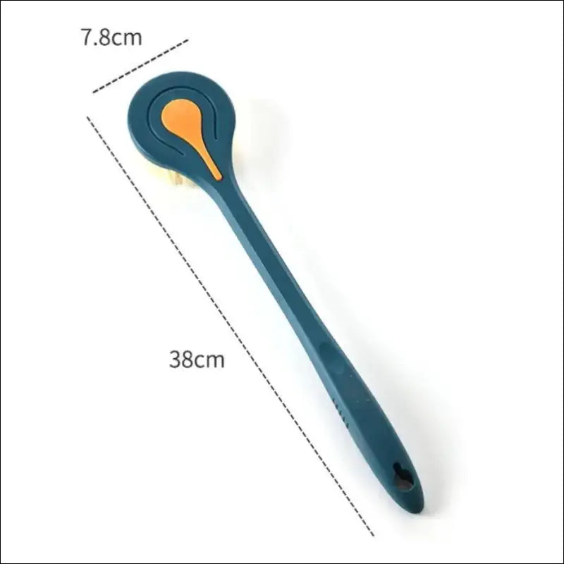 Long Handle Bath Brush - Soft Hair Shower Back Scrubber Body Massage & Mud Cleaner for Bathing