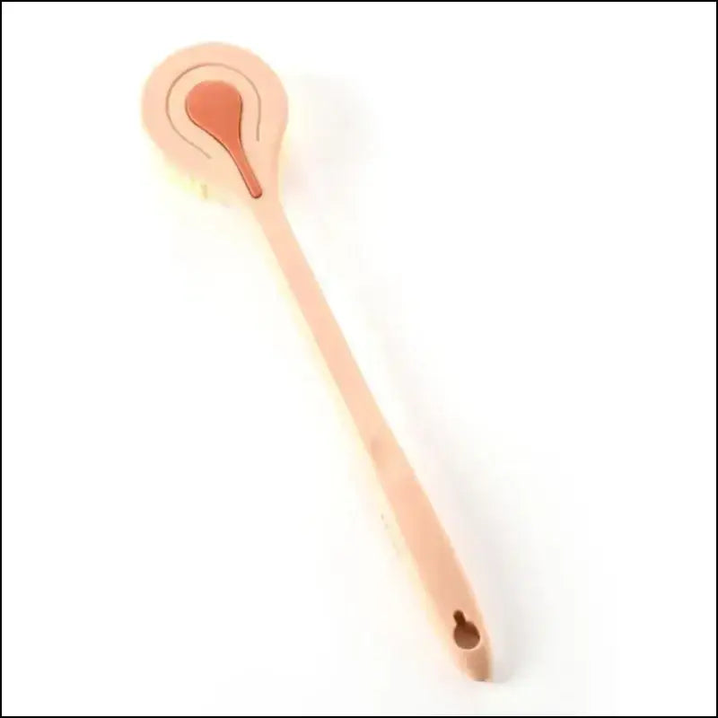 Long Handle Bath Brush - Soft Hair Shower Back Scrubber Body Massage & Mud Cleaner for Bathing