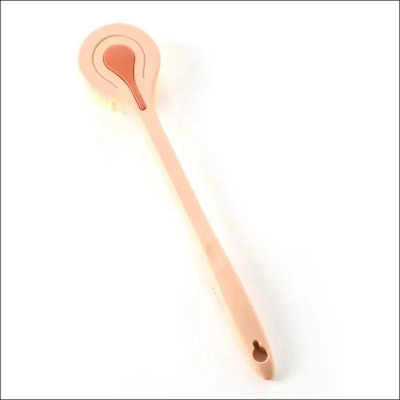 Long Handle Bath Brush - Soft Hair Shower Back Scrubber Body Massage & Mud Cleaner for Bathing