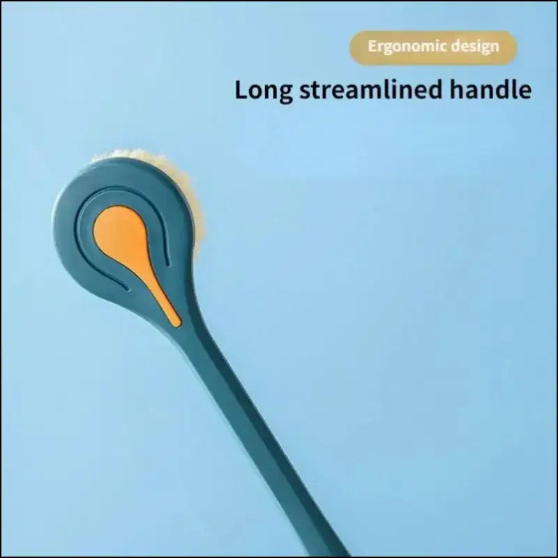 Long Handle Bath Brush - Soft Hair Shower Back Scrubber Body Massage & Mud Cleaner for Bathing