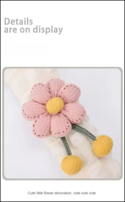 LULECI Cute Sunflower Car Seat Belt Shoulder Cover for Girls - Stylish Accessories & Decoration Supplies