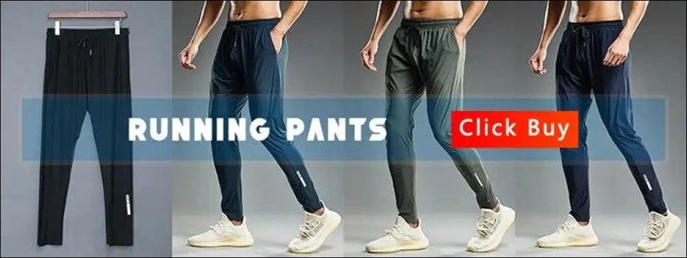 Men’s running pants with zipper pockets Quick drying sport men Training jogging sports trousers Lightweight workout
