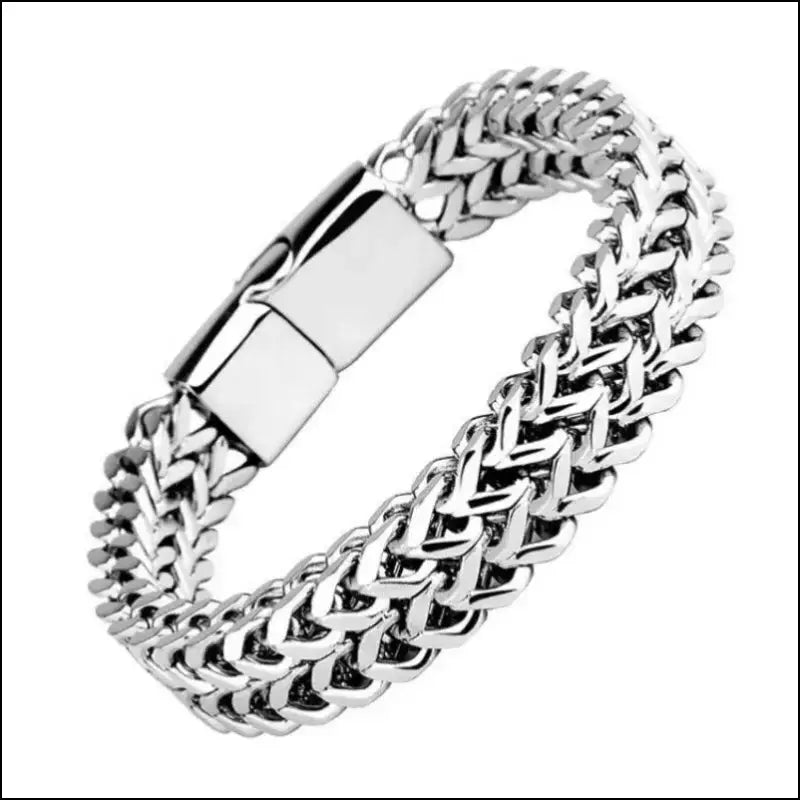 Men’s simple and domineering punk high-end bracelet