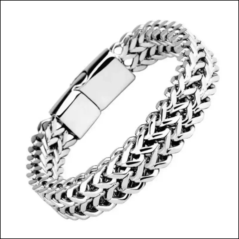 Men’s simple and domineering punk high-end bracelet