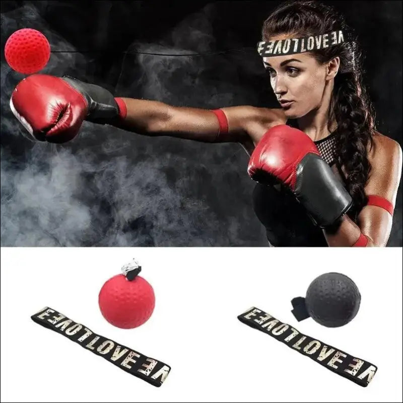 MMA Boxing Speed Ball Head-Mounted Punch PU Sanda Training Equipment Hand Eye Reaction Sandbag Fitness Gear Gym Muay
