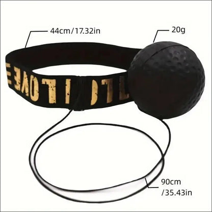 MMA Boxing Speed Ball Head-Mounted Punch PU Sanda Training Equipment Hand Eye Reaction Sandbag Fitness Gear Gym Muay
