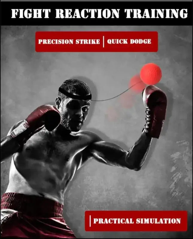 MMA Boxing Speed Ball Head-Mounted Punch PU Sanda Training Equipment Hand Eye Reaction Sandbag Fitness Gear Gym Muay