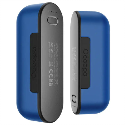 OCOOPA Rechargeable Hand Warmers 2 Pack - Magnetic Electric Heaters 16 Hrs Warmth 4 Heat Levels - Blue / CN
