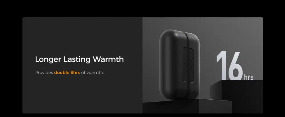 OCOOPA Rechargeable Hand Warmers 2 Pack - Magnetic Electric Heaters 16 Hrs Warmth 4 Heat Levels