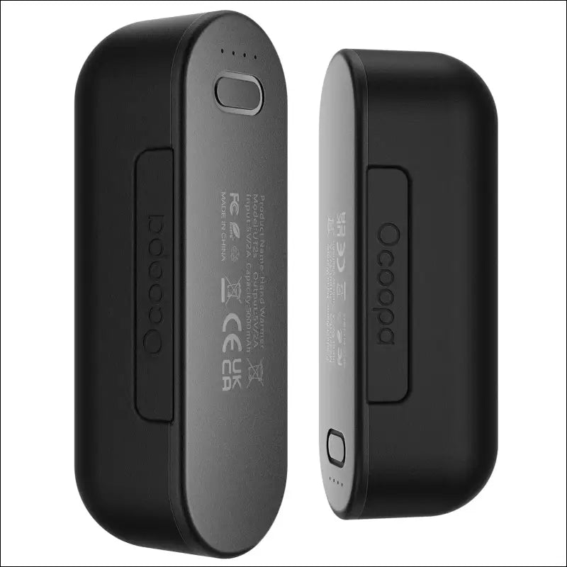 OCOOPA Rechargeable Hand Warmers 2 Pack - Magnetic Electric Heaters 16 Hrs Warmth 4 Heat Levels - Black / Russian