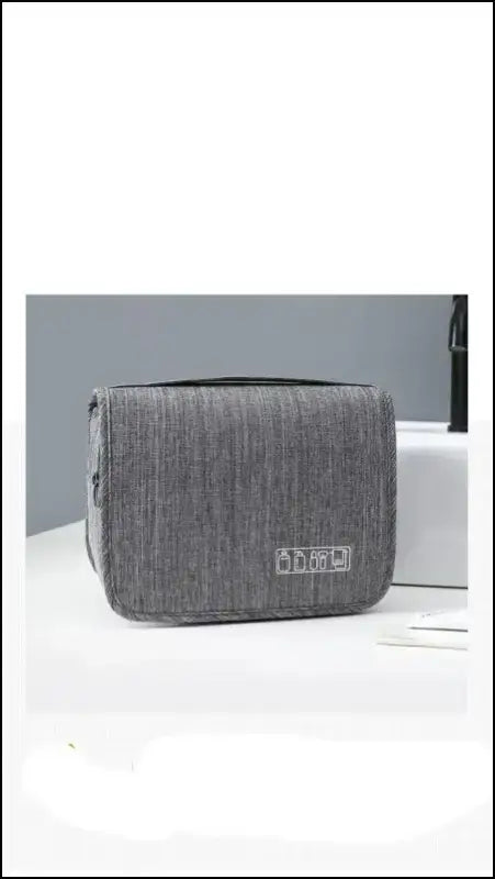 Oxford Fabric Business Portable Storage Bag | Waterproof Toiletries Organizer & Cosmetic | Hanging Travel Wash Pouch