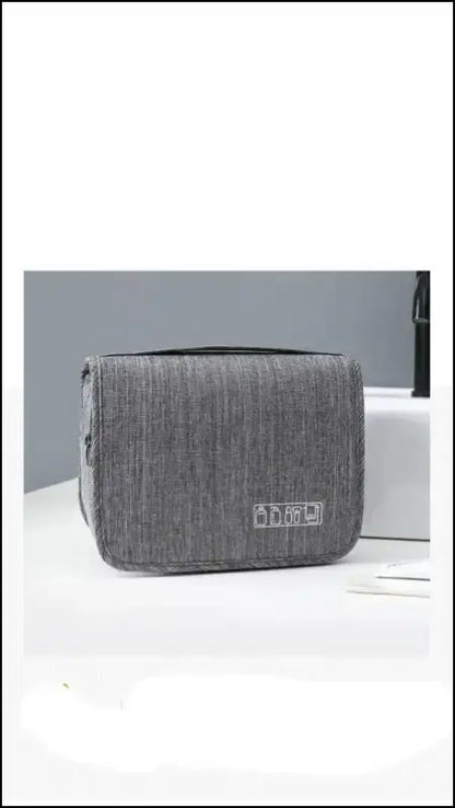 Oxford Fabric Business Portable Storage Bag | Waterproof Toiletries Organizer & Cosmetic | Hanging Travel Wash Pouch