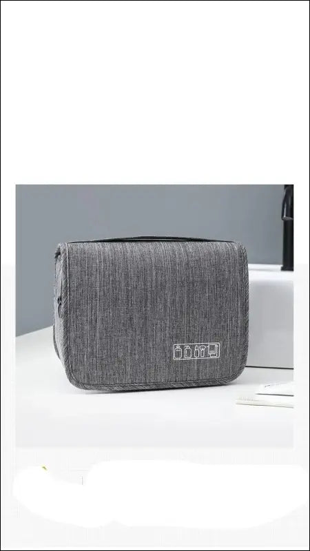 Oxford Fabric Business Portable Storage Bag | Waterproof Toiletries Organizer & Cosmetic | Hanging Travel Wash Pouch