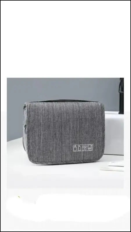 Oxford Fabric Business Portable Storage Bag | Waterproof Toiletries Organizer & Cosmetic | Hanging Travel Wash Pouch