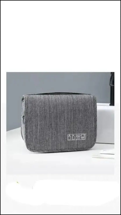 Oxford Fabric Business Portable Storage Bag | Waterproof Toiletries Organizer & Cosmetic | Hanging Travel Wash Pouch