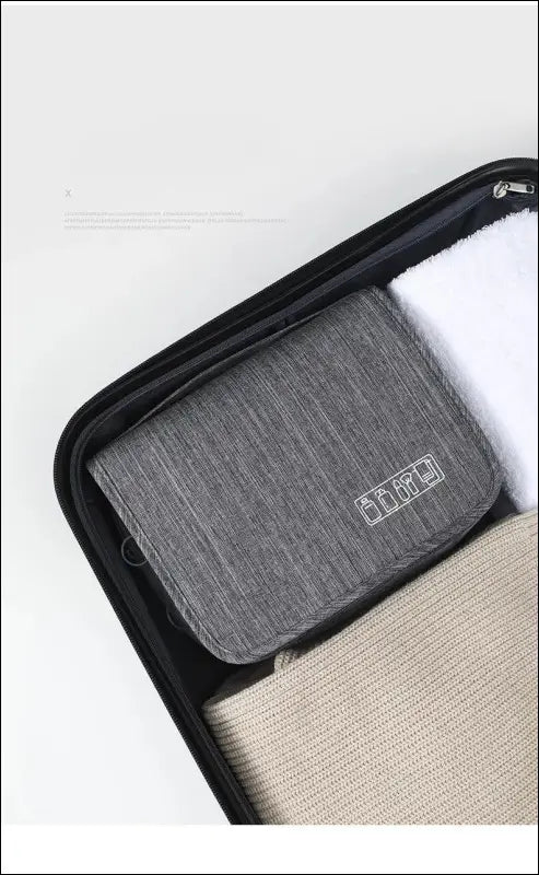 Oxford Fabric Business Portable Storage Bag | Waterproof Toiletries Organizer & Cosmetic | Hanging Travel Wash Pouch