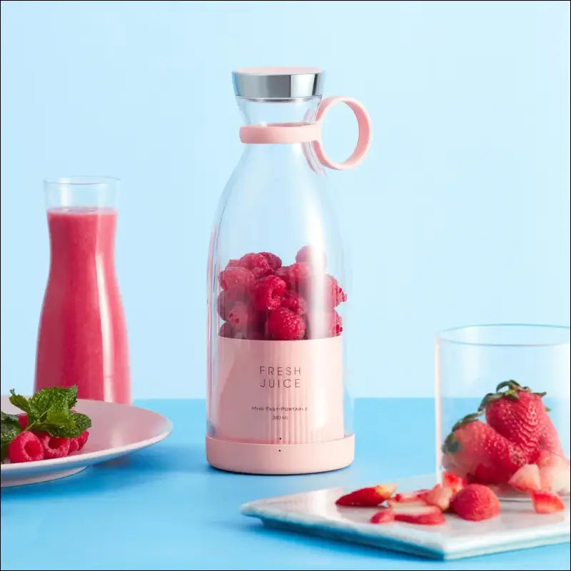 Portable USB Electric Juicer Blender - Mini Fruit Mixer Multifunction Milkshake Maker Food & Juice Extractor - Mixers