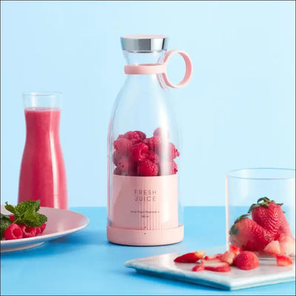 Portable USB Electric Juicer Blender - Mini Fruit Mixer Multifunction Milkshake Maker Food & Juice Extractor - Mixers