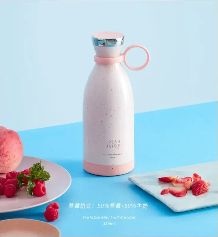 Portable USB Electric Juicer Blender - Mini Fruit Mixer Multifunction Milkshake Maker Food & Juice Extractor - Mixers
