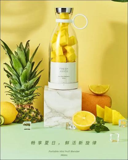 Portable USB Electric Juicer Blender - Mini Fruit Mixer Multifunction Milkshake Maker Food & Juice Extractor - Mixers