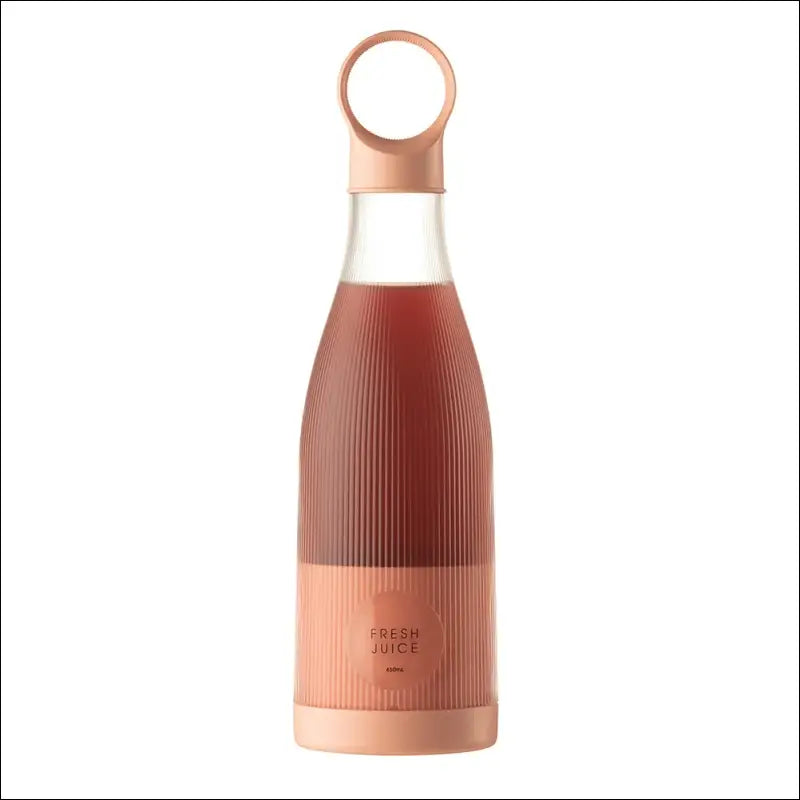 Portable USB Electric Juicer Blender - Mini Fruit Mixer Multifunction Milkshake Maker Food & Juice Extractor - new pink