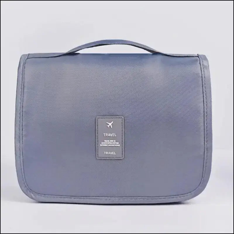 Portable Waterproof Travel Toiletry Bag | Hanging Storage with Mesh Pockets | Makeup & Cosmetic Accessories