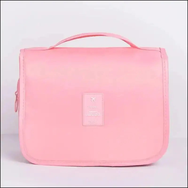 Portable Waterproof Travel Toiletry Bag | Hanging Storage with Mesh Pockets | Makeup & Cosmetic Accessories