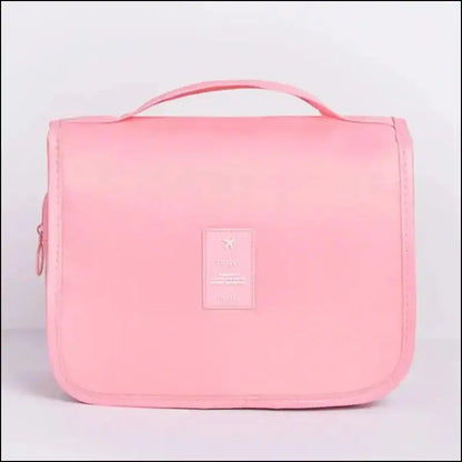 Portable Waterproof Travel Toiletry Bag | Hanging Storage with Mesh Pockets | Makeup & Cosmetic Accessories