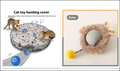 PurrPlay Self-Rolling Cat Toy Ball