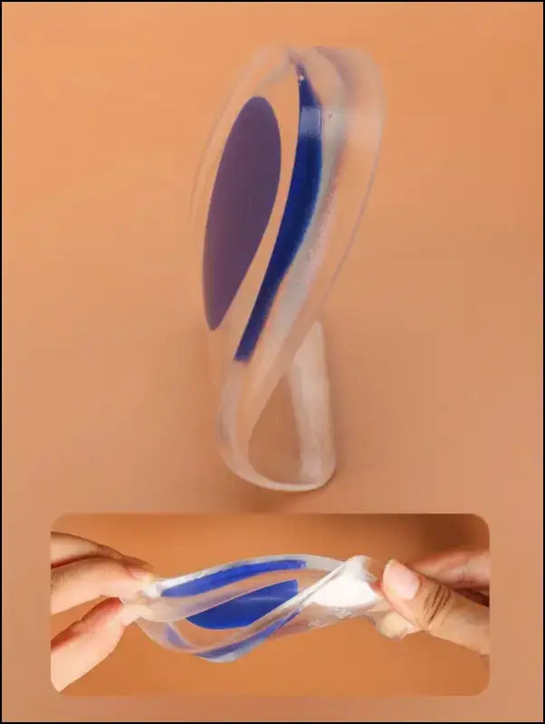 Silicone Heel Pad Insole for Bone Spurs Pain Relief and Stress Reduction - Unisex Cushion Support Men Women - insole