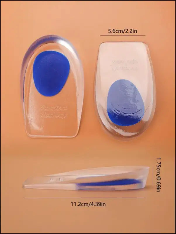 Silicone Heel Pad Insole for Bone Spurs Pain Relief and Stress Reduction - Unisex Cushion Support Men Women - insole