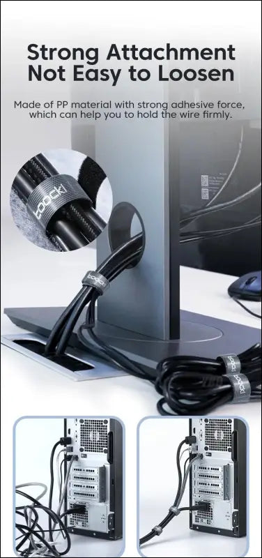 Toocki Cable Organizer Wire Winder – USB Management Protector for Earphones Mouse and Phone Cords Ideal iPhone Samsung