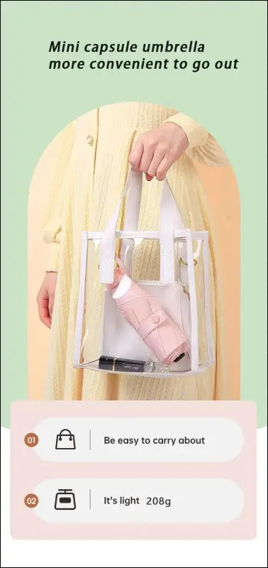 Travel Umbrella Compact Lightweight Portable Automatic Strong Waterproof Folding with 6 Rib Reinforced Auto Open Close