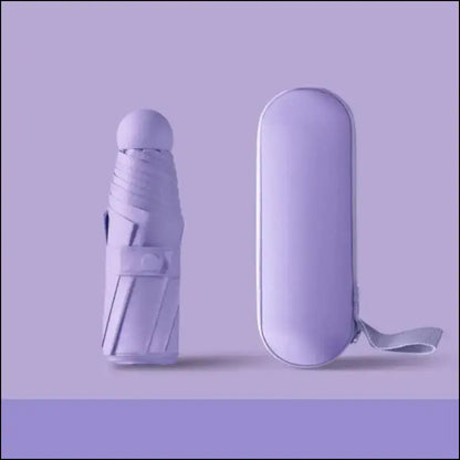 Travel Umbrella Compact Lightweight Portable Automatic Strong Waterproof Folding with 6 Rib Reinforced Auto Open Close