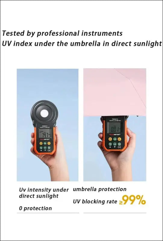 Travel Umbrella Compact Lightweight Portable Automatic Strong Waterproof Folding with 6 Rib Reinforced Auto Open Close
