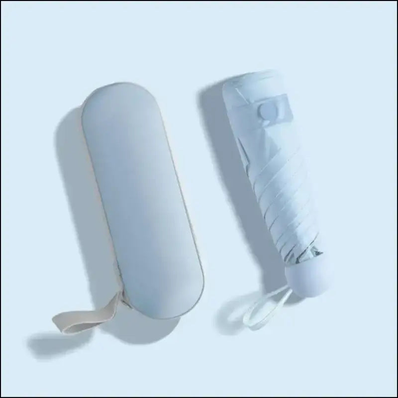 Travel Umbrella Compact Lightweight Portable Automatic Strong Waterproof Folding with 6 Rib Reinforced Auto Open Close
