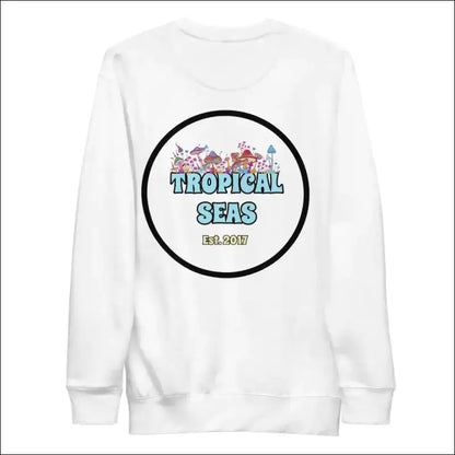 Trippy Tropical Fleece Pullover - XL