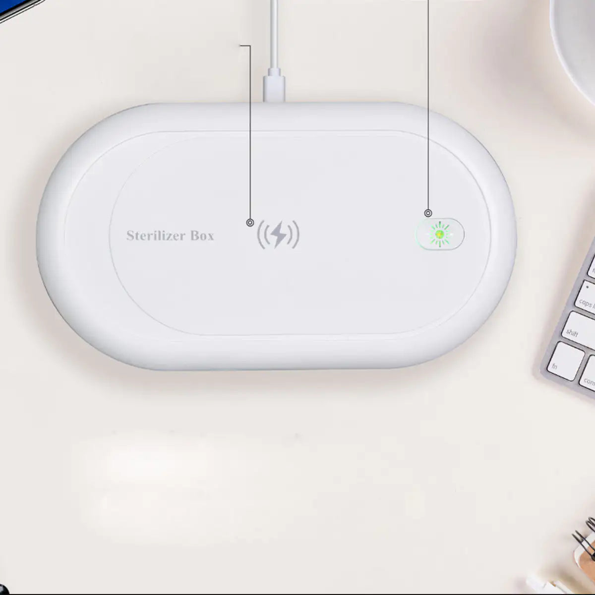 Sanicharge O2 Clean And Charge Your Phone