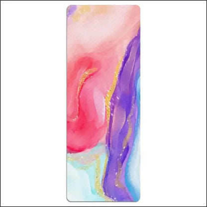 ’Ultra-Thin Portable Yoga Mat - High-Quality Rubber Double-Sided Anti-Slip Design’ - Ultra-Thin