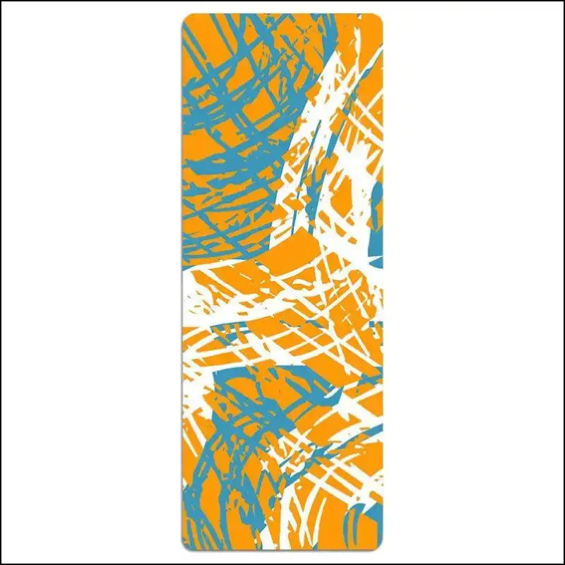 ’Ultra-Thin Portable Yoga Mat - High-Quality Rubber Double-Sided Anti-Slip Design’ - Ultra-Thin