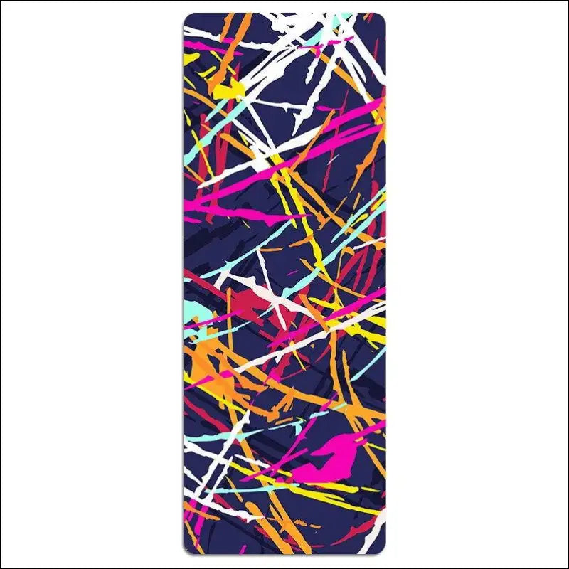 ’Ultra-Thin Portable Yoga Mat - High-Quality Rubber Double-Sided Anti-Slip Design’ - Ultra-Thin