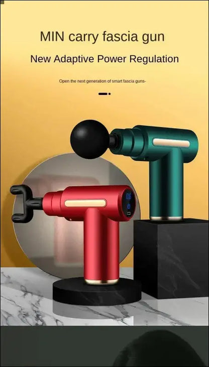 ’USB Mini Massage Gun – Portable Muscle Relaxation & Fascia Therapy Device for Neck Back and Full-Body Relief!’ - USB