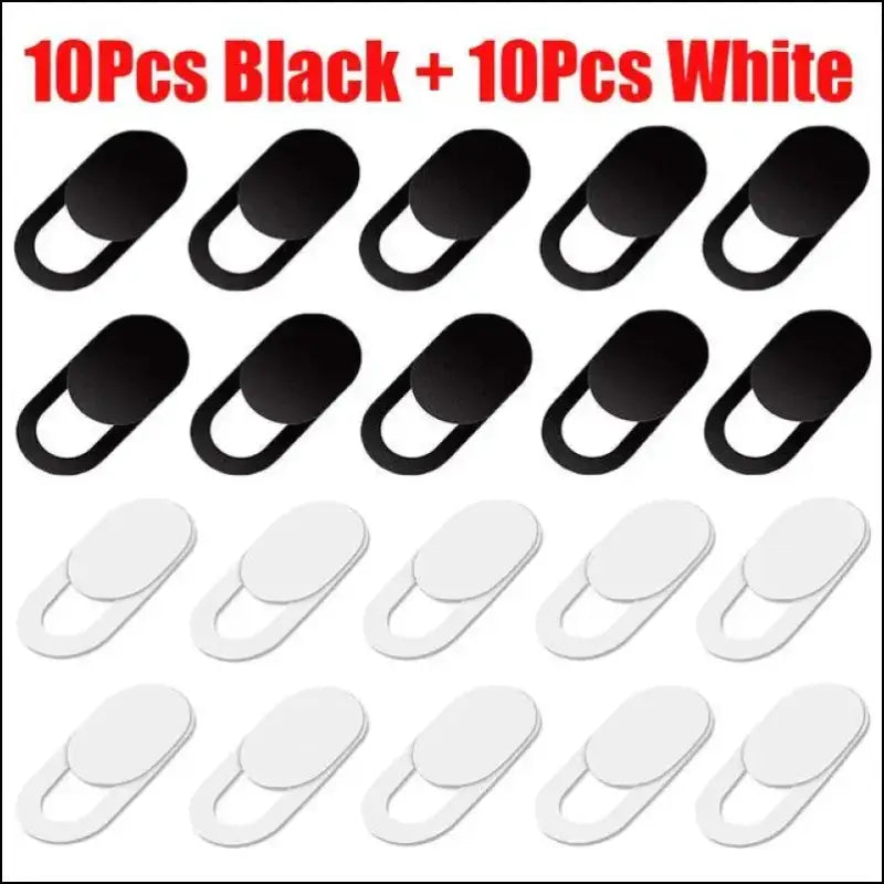 Webcam Cover Shutter Magnet Slider for Privacy | Plastic Camera iPad Laptop Mobile & PC