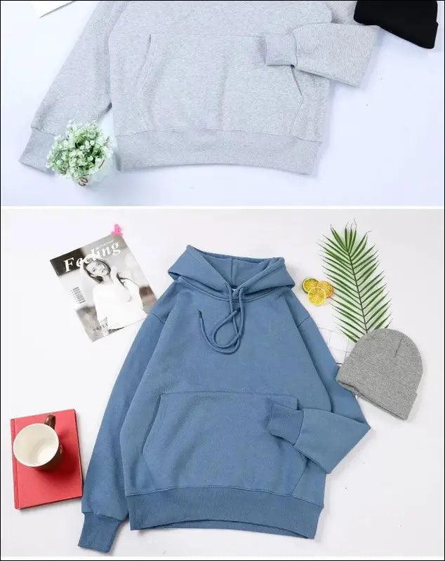 ’Women’s Angel Wings Printed Hoodie - Warm Casual Loose-Fit Fashion Sweatshirt’ - Women Hoodies